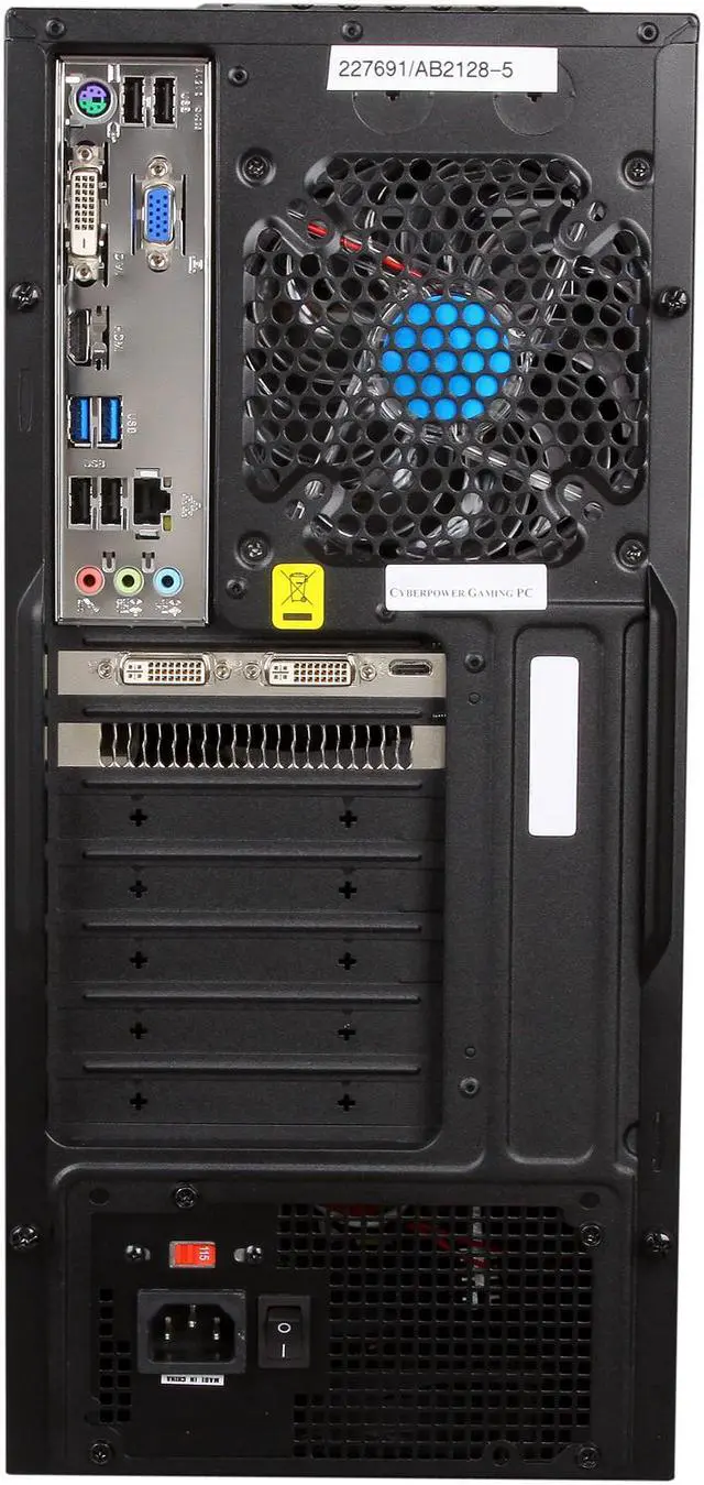 Alt view image 7 of 8 - CyberpowerPC Desktop PC Gamer Xtreme 1345 Intel Core i7-3770K 8GB DDR3 1TB HDD Nvidia Geforce GTX 550 Ti 1GB PCI-e Graphics Windows 7 Home Premium 64-Bit