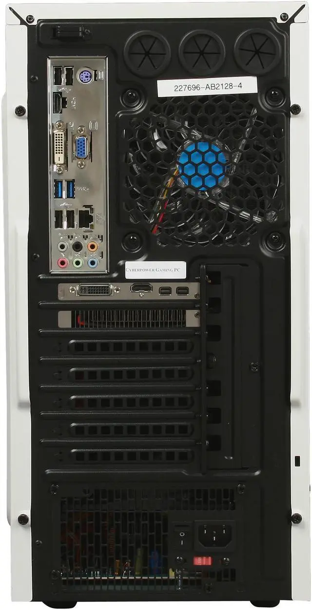 Alt view image 8 of 9 - CyberpowerPC Desktop PC Gamer FTW 2001LQ Intel Core i5-3570K 16GB DDR3 2TB HDD AMD Radeon HD 7970 3GB PCI-e Graphics Windows 7 Home Premium 64-Bit
