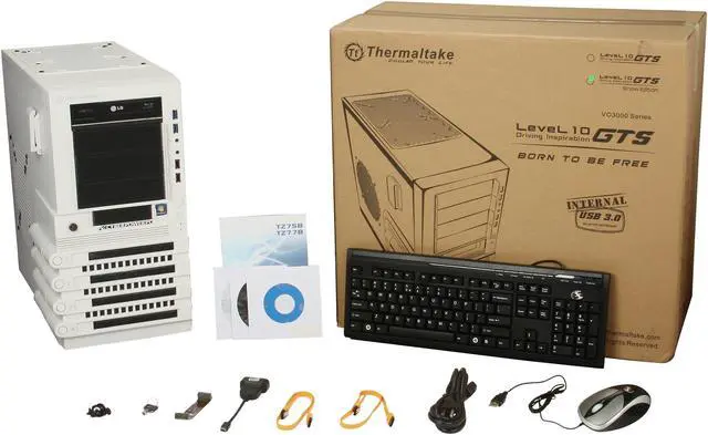 Alt view image 9 of 9 - CyberpowerPC Desktop PC Gamer FTW 2001LQ Intel Core i5-3570K 16GB DDR3 2TB HDD AMD Radeon HD 7970 3GB PCI-e Graphics Windows 7 Home Premium 64-Bit