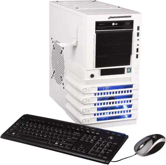 Main image of CyberpowerPC Desktop PC Gamer FTW 2004LQ Intel Core i7-3820 16GB DDR3 2TB HDD Nvidia Geforce GTX 670 2GB PCI-e Graphics Windows 7 Home Premium 64-Bit