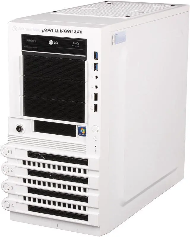 Alt view image 3 of 8 - CyberpowerPC Desktop PC Gamer FTW 2004LQ Intel Core i7-3820 16GB DDR3 2TB HDD Nvidia Geforce GTX 670 2GB PCI-e Graphics Windows 7 Home Premium 64-Bit