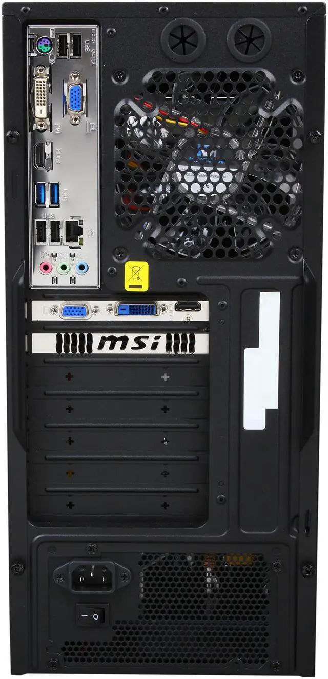 Alt view image 9 of 10 - CyberpowerPC Desktop PC Gamer Xtreme 1350 Intel Core i7-3770 8GB DDR3 1TB HDD NVIDIA GeForce GT 640 2GB Windows 7 Home Premium 64-Bit