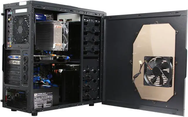 Alt view image 5 of 9 - CyberpowerPC Desktop PC Gamer Xtreme 1353 Intel Core i7-3820 16GB DDR3 2TB HDD Nvidia Geforce GTX 650 1GB Windows 8 64 bit