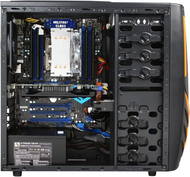 Alt view image 6 of 9 - CyberpowerPC Desktop PC Gamer Xtreme 1353 Intel Core i7-3820 16GB DDR3 2TB HDD Nvidia Geforce GTX 650 1GB Windows 8 64 bit
