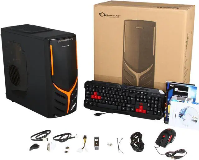 Alt view image 9 of 9 - CyberpowerPC Desktop PC Gamer Xtreme 1353 Intel Core i7-3820 16GB DDR3 2TB HDD Nvidia Geforce GTX 650 1GB Windows 8 64 bit