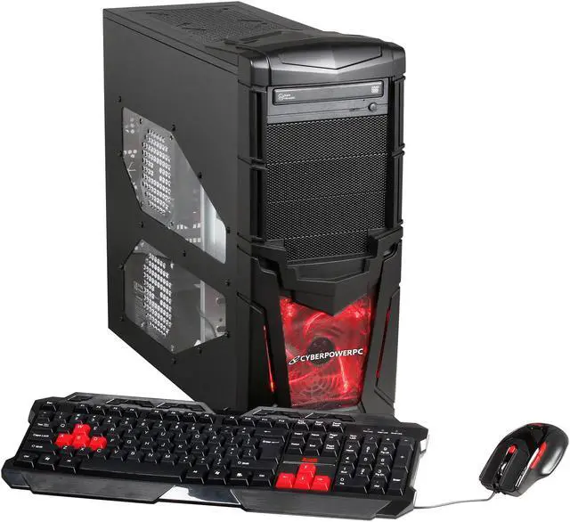 Main image of CyberpowerPC Desktop PC Gamer Ultra 2138 AMD FX-Series FX-8320 8GB DDR3 1TB HDD AMD Radeon HD 6670 1GB Windows 8