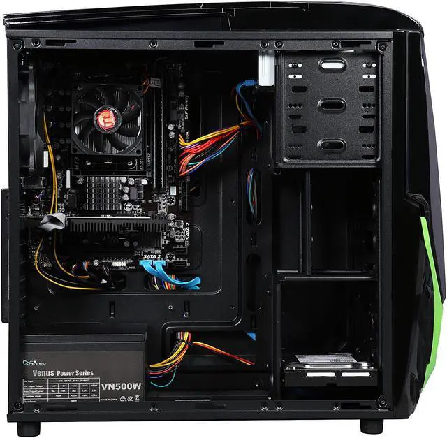 Alt view image 7 of 10 - CyberpowerPC Gamer Ultra 2140 Desktop PC AMD FX-Series FX-6300 (3.50 GHz) NVIDIA GeForce GT 730 2 GB 8 GB DDR3 500 GB HDD  Windows 10 Home 64-Bit