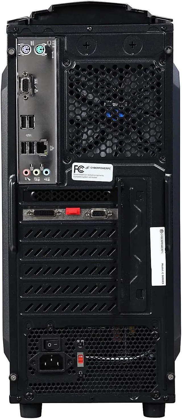 Alt view image 10 of 10 - CyberpowerPC Gamer Ultra 2140 Desktop PC AMD FX-Series FX-6300 (3.50 GHz) NVIDIA GeForce GT 730 2 GB 8 GB DDR3 500 GB HDD  Windows 10 Home 64-Bit