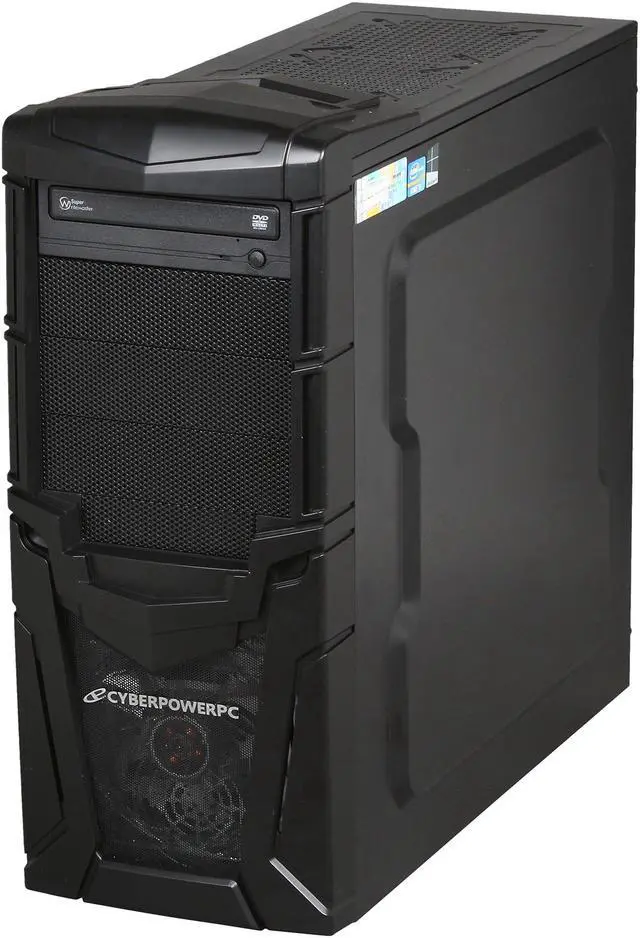 Alt view image 3 of 10 - CyberpowerPC Desktop PC Gamer Xtreme 1347 Intel Core i5-3570K 8GB DDR3 1TB HDD Nvidia Geforce GT 620 2GB Windows 8 64 bit