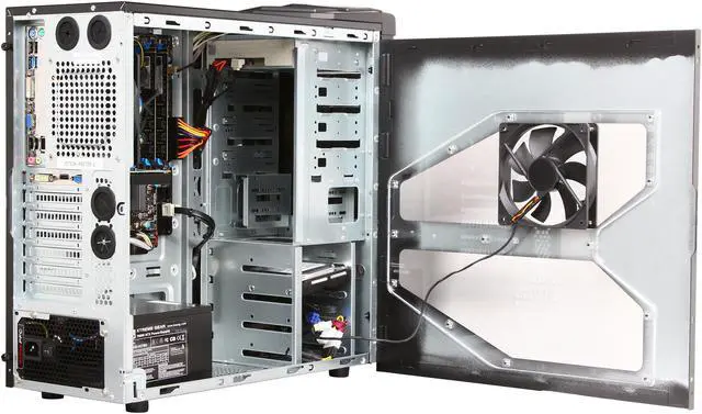 Alt view image 5 of 10 - CyberpowerPC Desktop PC Gamer Xtreme 1347 Intel Core i5-3570K 8GB DDR3 1TB HDD Nvidia Geforce GT 620 2GB Windows 8 64 bit