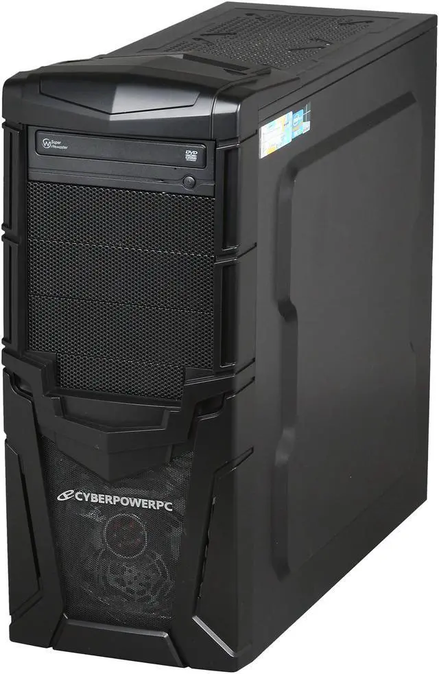 Alt view image 3 of 10 - CyberpowerPC Desktop PC Gamer Xtreme 1348 Intel Core i7-3770K 16GB DDR3 2TB HDD AMD Radeon HD 7750 2GB Windows 8 64-Bit