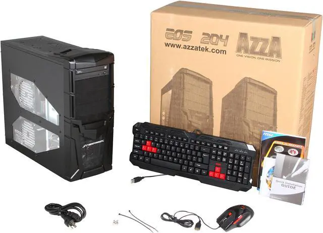 Alt view image 10 of 10 - CyberpowerPC Desktop PC Gamer Xtreme 1348 Intel Core i7-3770K 16GB DDR3 2TB HDD AMD Radeon HD 7750 2GB Windows 8 64-Bit