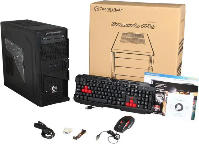 Alt view image 9 of 9 - CyberpowerPC Desktop PC Gamer Ultra 2143 AMD FX-Series FX-6100 8GB DDR3 1TB HDD AMD Radeon HD 7850 2GB Windows 8 64-Bit