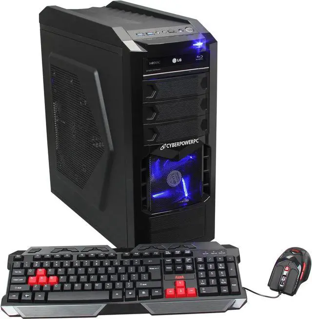 Main image of CyberpowerPC Desktop PC Gamer Xtreme 1359LQ Intel Core i7-3820 16GB DDR3 2TB HDD NVIDIA GeForce GTX 660 Ti 2GB Windows 8 64-Bit