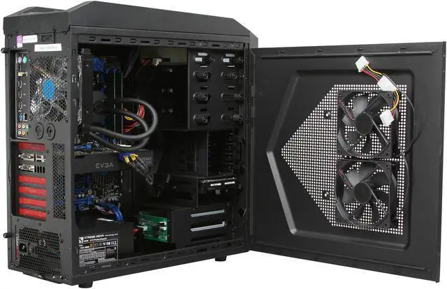 Alt view image 5 of 10 - CyberpowerPC Desktop PC Gamer Xtreme 1359LQ Intel Core i7-3820 16GB DDR3 2TB HDD NVIDIA GeForce GTX 660 Ti 2GB Windows 8 64-Bit