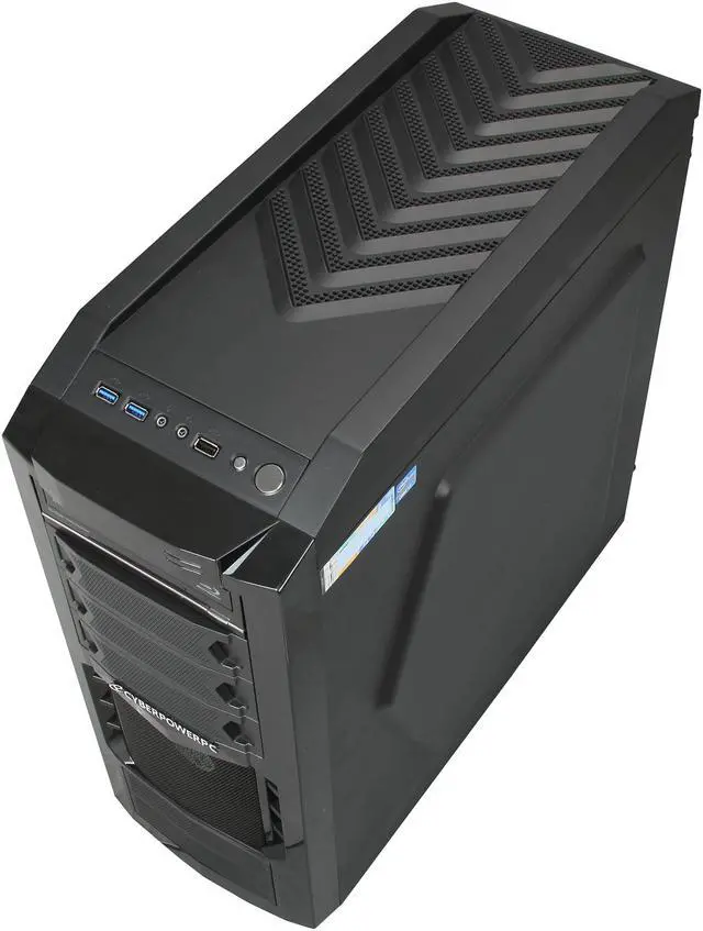 Alt view image 8 of 10 - CyberpowerPC Desktop PC Gamer Xtreme 1359LQ Intel Core i7-3820 16GB DDR3 2TB HDD NVIDIA GeForce GTX 660 Ti 2GB Windows 8 64-Bit