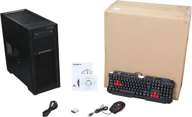 Alt view image 10 of 10 - CyberpowerPC Desktop PC Gamer Xtreme 1372 Intel Core i5-3570K 8GB DDR3 1TB HDD AMD Radeon HD 7850 2GB Windows 8 64-Bit