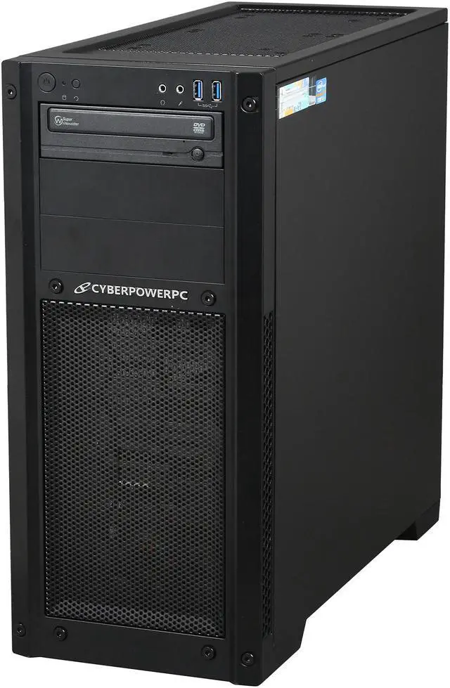 Alt view image 3 of 10 - CyberpowerPC Desktop PC Gamer Xtreme 1375 Intel Core i7-3770K 16GB DDR3 1TB HDD AMD Radeon HD 7870 2GB Windows 8 64-Bit