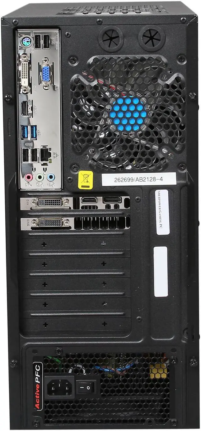 Alt view image 8 of 10 - CyberpowerPC Desktop PC Gamer Xtreme 1379 Intel Core i5-3570K 8GB DDR3 2TB HDD NVIDIA GeForce GTX 660 Ti 2GB Windows 8 64-Bit