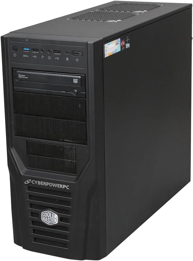Cyberpowerpc Rx650 CyberpowerPC Desktop PC Gamer Ultra 2146 AMD FX-Series FX-6100 8GB DDR3 ...