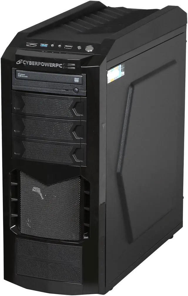 Alt view image 3 of 11 - CyberpowerPC Desktop PC Gamer Ultra 2148 AMD FX-Series FX-8120 8GB DDR3 1TB HDD AMD Radeon HD 7870 Windows 8 64-Bit