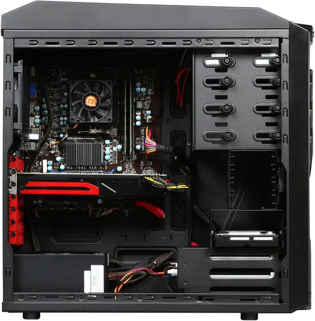 Alt view image 7 of 11 - CyberpowerPC Desktop PC Gamer Ultra 2148 AMD FX-Series FX-8120 8GB DDR3 1TB HDD AMD Radeon HD 7870 Windows 8 64-Bit