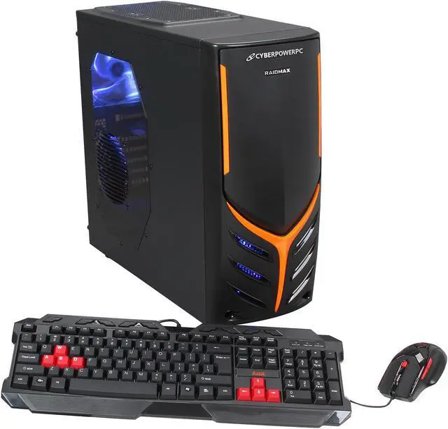 Main image of CyberpowerPC Desktop PC Gamer Ultra 2150 AMD FX-Series FX-4100 8GB DDR3 1TB HDD NVIDIA GeForce GT 610 Windows 8 64-Bit