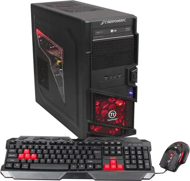 Main image of CyberpowerPC Desktop PC Gamer Ultra 2161 AMD FX-Series FX-8350 16GB DDR3 2TB HDD Nvidia Geforce GTX 670 2GB Windows 7 Home Premium 64-Bit