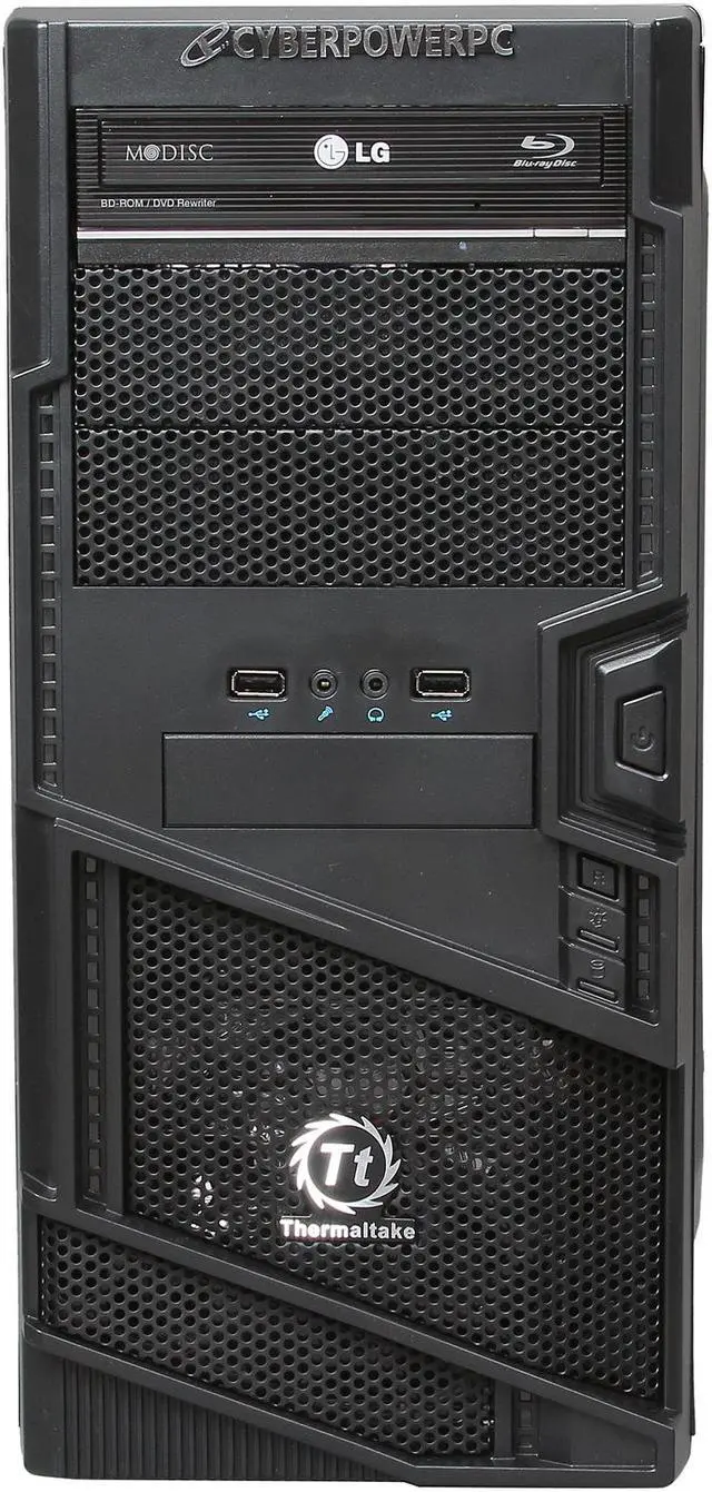Alt view image 2 of 9 - CyberpowerPC Desktop PC Gamer Ultra 2161 AMD FX-Series FX-8350 16GB DDR3 2TB HDD Nvidia Geforce GTX 670 2GB Windows 7 Home Premium 64-Bit