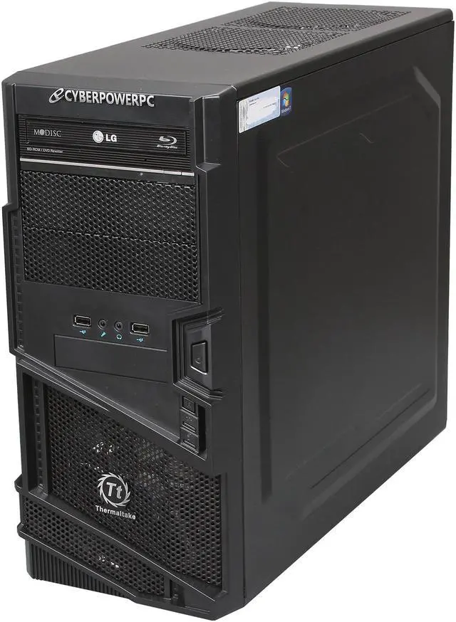 Alt view image 3 of 9 - CyberpowerPC Desktop PC Gamer Ultra 2161 AMD FX-Series FX-8350 16GB DDR3 2TB HDD Nvidia Geforce GTX 670 2GB Windows 7 Home Premium 64-Bit