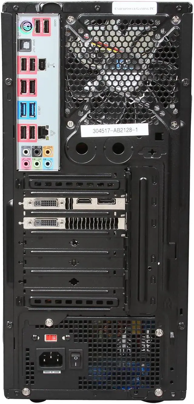 Alt view image 8 of 9 - CyberpowerPC Desktop PC Gamer Ultra 2161 AMD FX-Series FX-8350 16GB DDR3 2TB HDD Nvidia Geforce GTX 670 2GB Windows 7 Home Premium 64-Bit