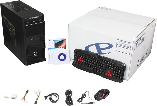 Alt view image 9 of 9 - CyberpowerPC Desktop PC Gamer Ultra 2161 AMD FX-Series FX-8350 16GB DDR3 2TB HDD Nvidia Geforce GTX 670 2GB Windows 7 Home Premium 64-Bit