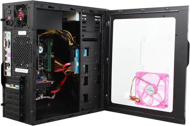 Alt view image 5 of 10 - CyberpowerPC Desktop PC Gamer Ultra 2163 AMD FX-Series FX-4130 4GB DDR3 500GB HDD AMD Radeon HD 6450 1GB Windows 8 64-Bit