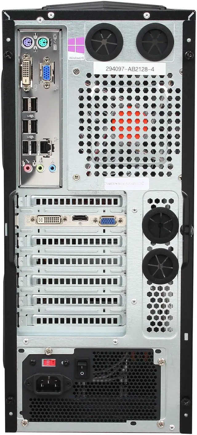 Alt view image 10 of 11 - CyberpowerPC Desktop PC Gamer Ultra 2165 AMD FX-Series FX-6300 8GB DDR3 1TB HDD AMD Radeon R7 250 2GB Windows 8.1 64-Bit