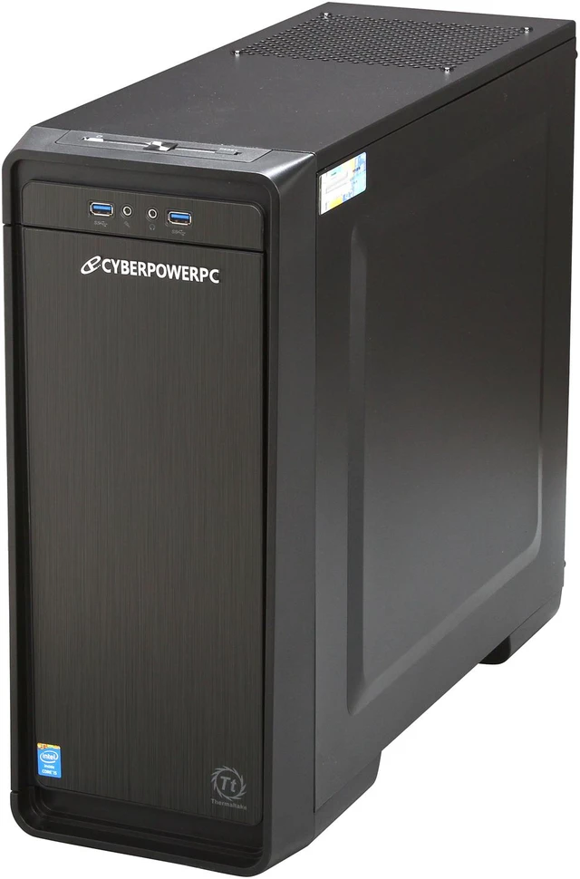 Alt view image 3 of 11 - CyberpowerPC Desktop PC Gamer Xtreme H100 Intel Core i5-4670K 8GB DDR3 1TB HDD NVIDIA GeForce GTX 650 1GB Windows 8 64-Bit