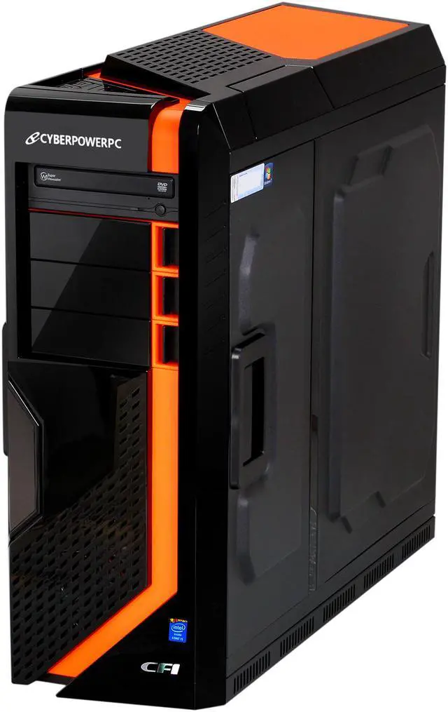 Alt view image 3 of 12 - CyberpowerPC Desktop PC Zeus EVO Thunder 200 Intel Core i5-4670K 16GB DDR3 2TB HDD NVIDIA GeForce GTX 760 2GB Windows 7 Home Premium 64-Bit