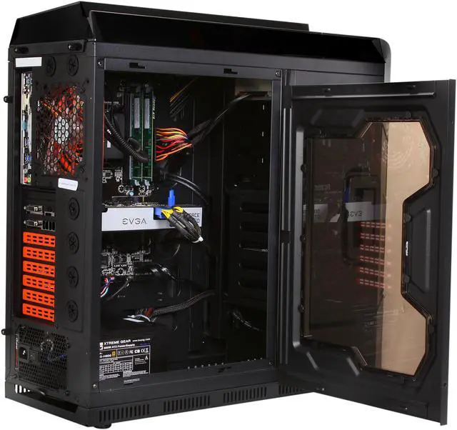 Alt view image 5 of 12 - CyberpowerPC Desktop PC Zeus EVO Thunder 200 Intel Core i5-4670K 16GB DDR3 2TB HDD NVIDIA GeForce GTX 760 2GB Windows 7 Home Premium 64-Bit
