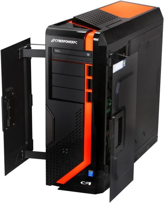 Alt view image 9 of 12 - CyberpowerPC Desktop PC Zeus EVO Thunder 200 Intel Core i5-4670K 16GB DDR3 2TB HDD NVIDIA GeForce GTX 760 2GB Windows 7 Home Premium 64-Bit