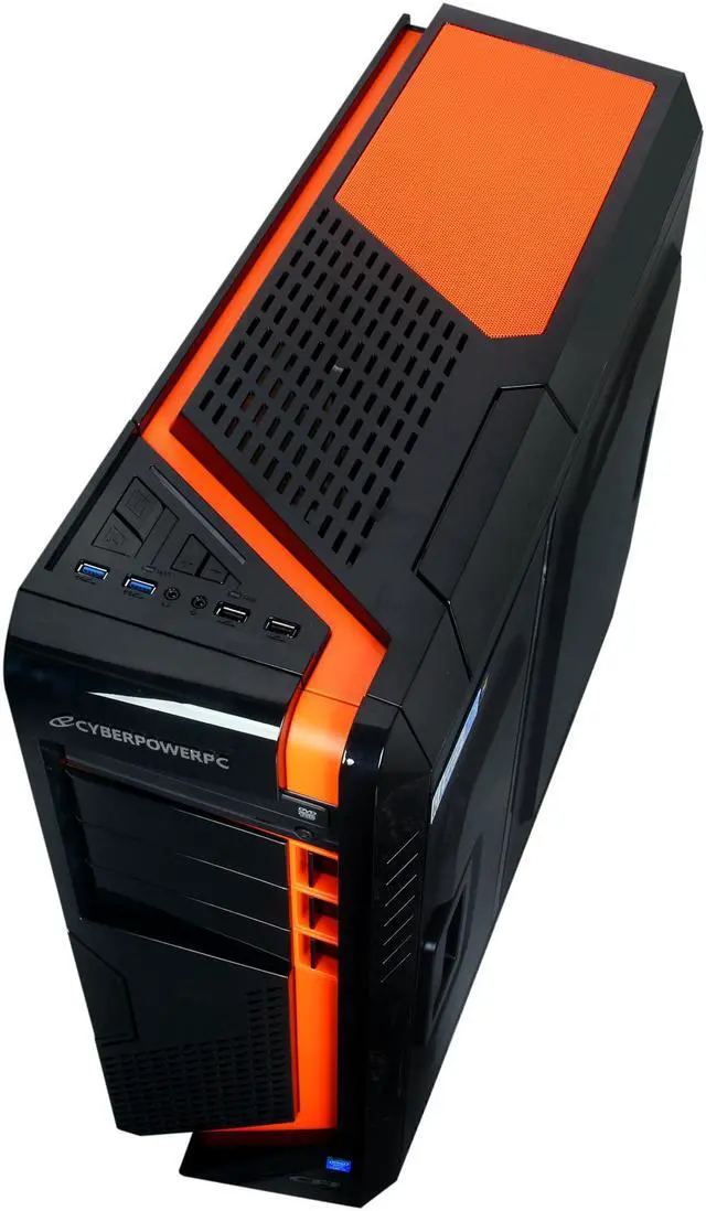 Alt view image 10 of 12 - CyberpowerPC Desktop PC Zeus EVO Thunder 200 Intel Core i5-4670K 16GB DDR3 2TB HDD NVIDIA GeForce GTX 760 2GB Windows 7 Home Premium 64-Bit
