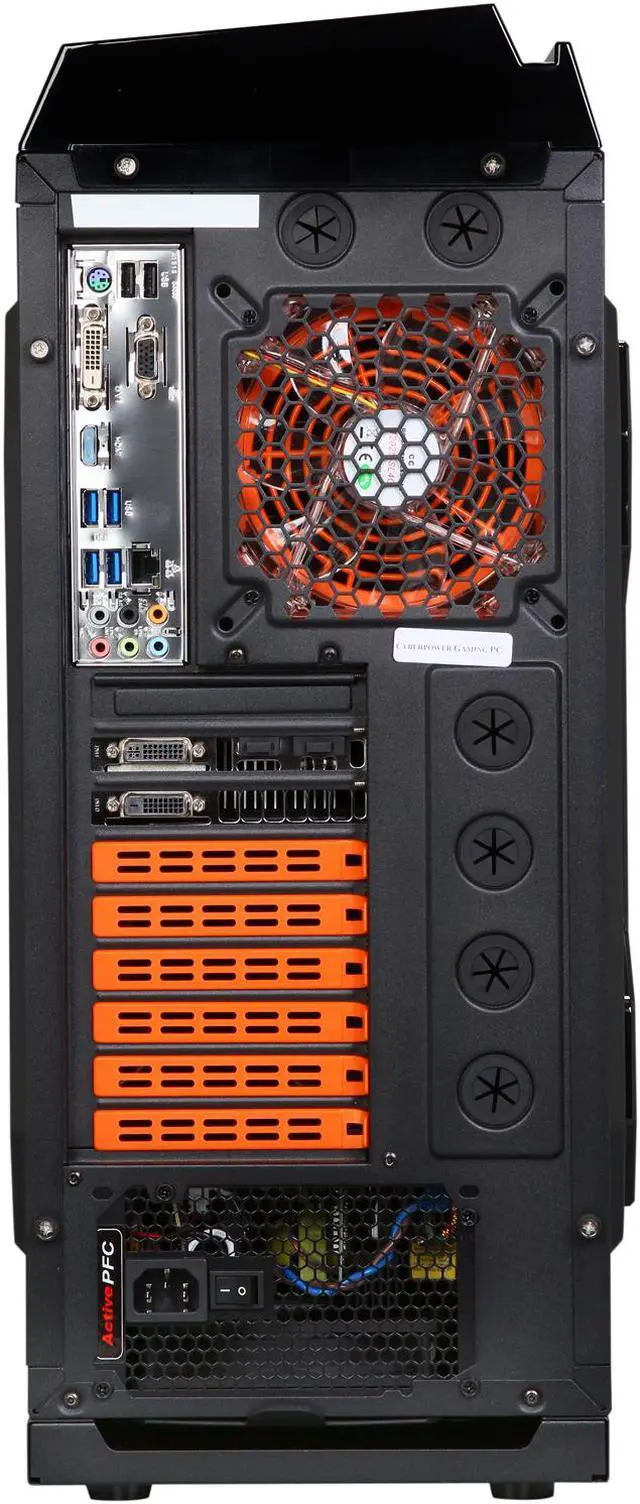 Alt view image 11 of 12 - CyberpowerPC Desktop PC Zeus EVO Thunder 200 Intel Core i5-4670K 16GB DDR3 2TB HDD NVIDIA GeForce GTX 760 2GB Windows 7 Home Premium 64-Bit