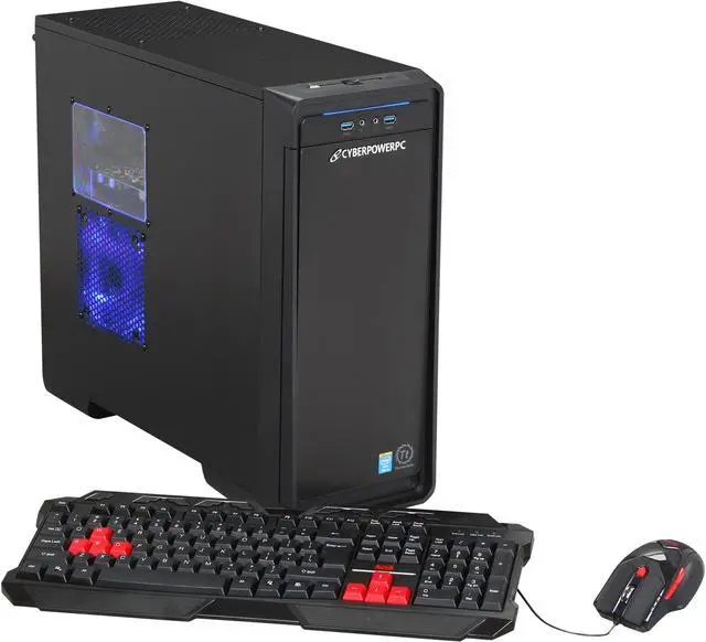 Main image of CyberpowerPC Desktop PC Gamer Xtreme GXH600 Intel Core i5-4670K 8GB DDR3 500GB HDD AMD Radeon HD 7750 Windows 8 64-bit
