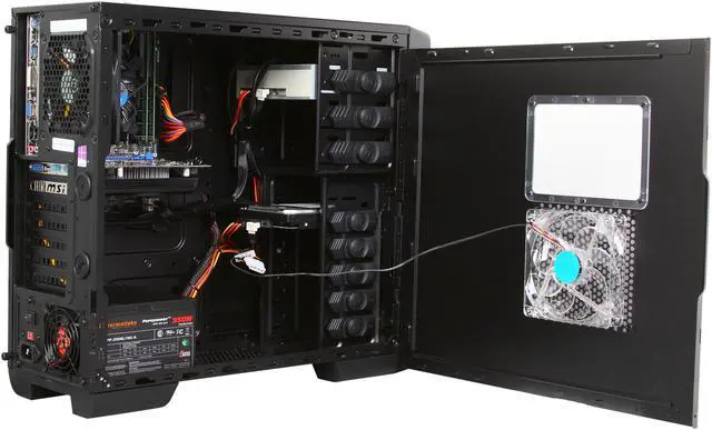 Alt view image 5 of 11 - CyberpowerPC Desktop PC Gamer Xtreme GXH600 Intel Core i5-4670K 8GB DDR3 500GB HDD AMD Radeon HD 7750 Windows 8 64-bit