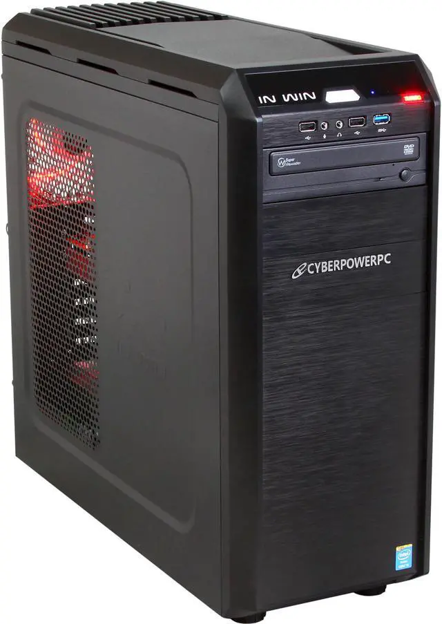 Main image of CyberpowerPC Desktop PC Stealth Ronin 200 Intel Core i5-4570 8GB DDR3 2TB HDD NVIDIA GeForce GTX 760 2GB Windows 7 Home Premium 64-Bit