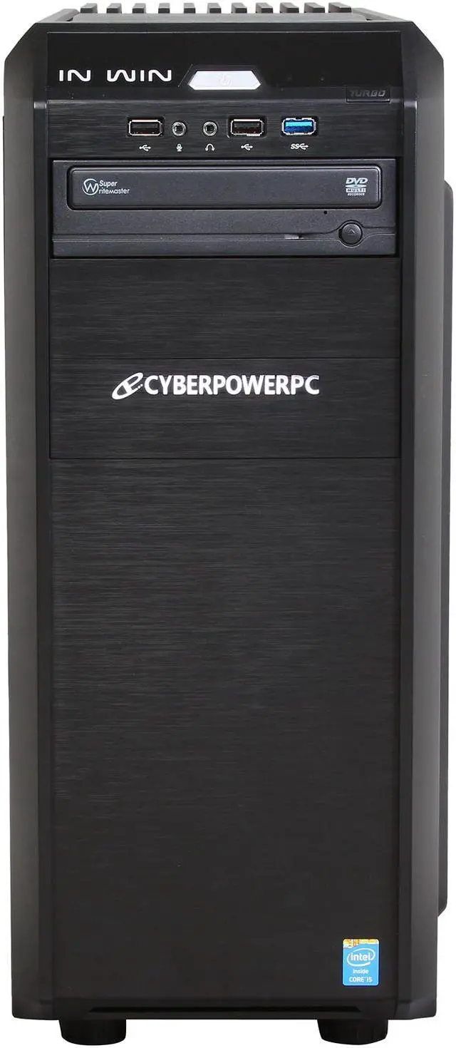 Alt view image 2 of 10 - CyberpowerPC Desktop PC Stealth Ronin 200 Intel Core i5-4570 8GB DDR3 2TB HDD NVIDIA GeForce GTX 760 2GB Windows 7 Home Premium 64-Bit