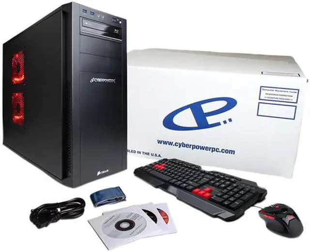 Alt view image 6 of 6 - CyberpowerPC Desktop PC Gamer Ultra GUA460 AMD FX-Series FX-8350 16GB DDR3 1TB HDD NVIDIA Geforce GTX 660Ti 2GB Windows 8 64-Bit