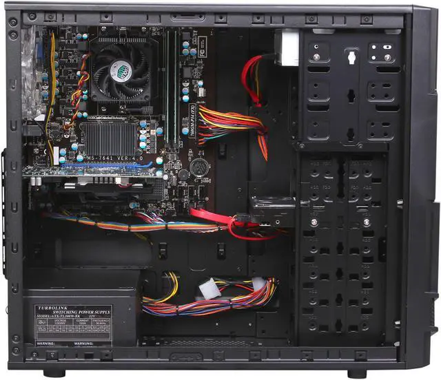 Alt view image 6 of 10 - CyberpowerPC Desktop PC Gamer Ultra GU2171 AMD FX-Series FX-6300 8GB DDR3 2TB HDD AMD Radeon HD 7750 Windows 8 64-bit