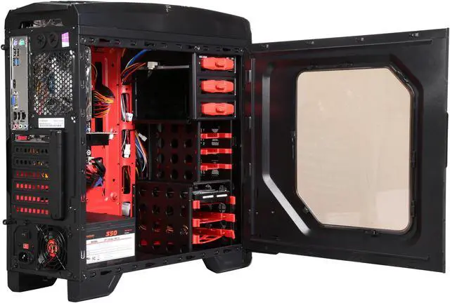 Alt view image 5 of 10 - CyberpowerPC Desktop PC Gamer Xtreme H710 Intel Core i7-4790K 8GB DDR3 2TB HDD AMD Radeon R7 250 2GB Windows 10 Home 64-bit
