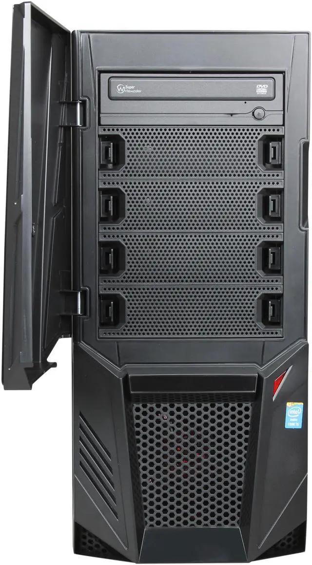 Alt view image 2 of 4 - CyberpowerPC Desktop PC Gamer Xtreme H700 Intel Core i5-4690K 8GB DDR3 500GB HDD AMD Radeon R7 240 2GB Windows 8.1 64-bit