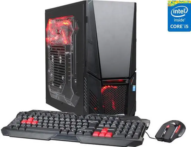 Main image of CyberpowerPC Desktop PC Gamer Xtreme H700 Intel Core i5-4690K 8GB DDR3 500GB HDD AMD Radeon R7 240 2GB Windows 8.1 64-bit