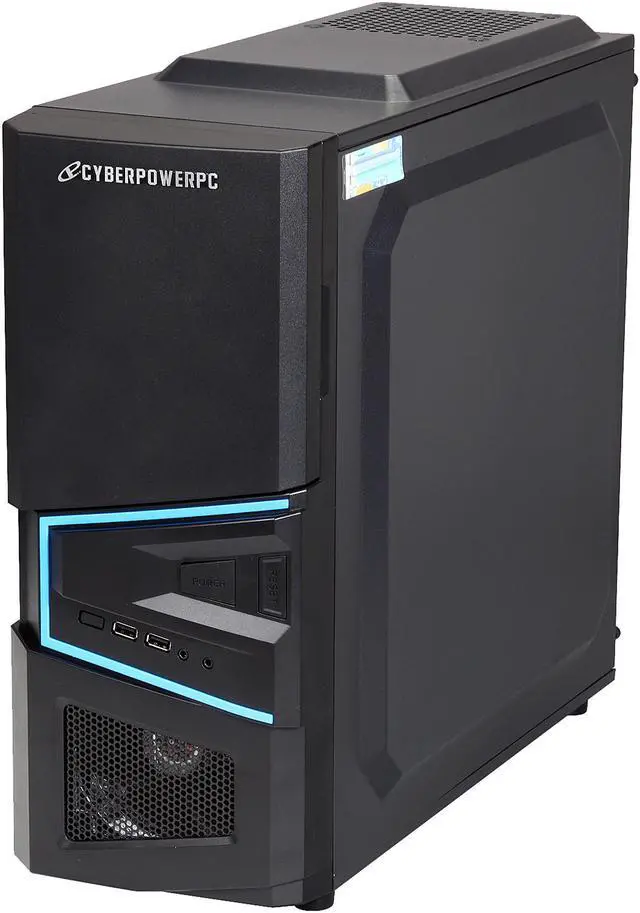 Alt view image 3 of 10 - CyberpowerPC Desktop PC Gamer Ultra 2175 AMD FX-Series FX-8100 8GB DDR3 500GB HDD AMD Radeon R7 250 2GB Windows 8.1 64-bit